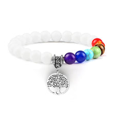 Load image into Gallery viewer, Hot 7 Chakra Life Tree Bracelets Natural Stone Reiki Healing - owens-gym