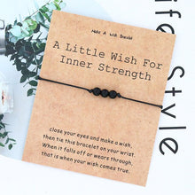 Load image into Gallery viewer, Inner Strength Bracelet Healing Crystals Wish Bracelet Onyx Bracelets - owens-gym