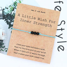 Load image into Gallery viewer, Inner Strength Bracelet Healing Crystals Wish Bracelet Onyx Bracelets - owens-gym