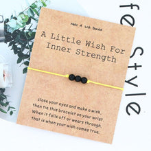 Load image into Gallery viewer, Inner Strength Bracelet Healing Crystals Wish Bracelet Onyx Bracelets - owens-gym
