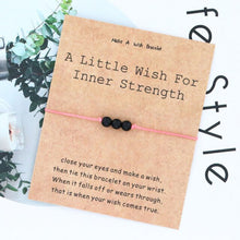 Load image into Gallery viewer, Inner Strength Bracelet Healing Crystals Wish Bracelet Onyx Bracelets - owens-gym