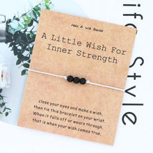 Load image into Gallery viewer, Inner Strength Bracelet Healing Crystals Wish Bracelet Onyx Bracelets - owens-gym