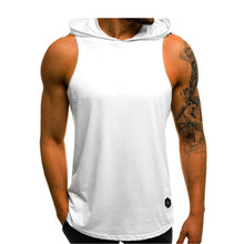 Load image into Gallery viewer, Men Hoodies Tank Top Sleeveless Muscle Gym Sport Slim Vest - owens-gym