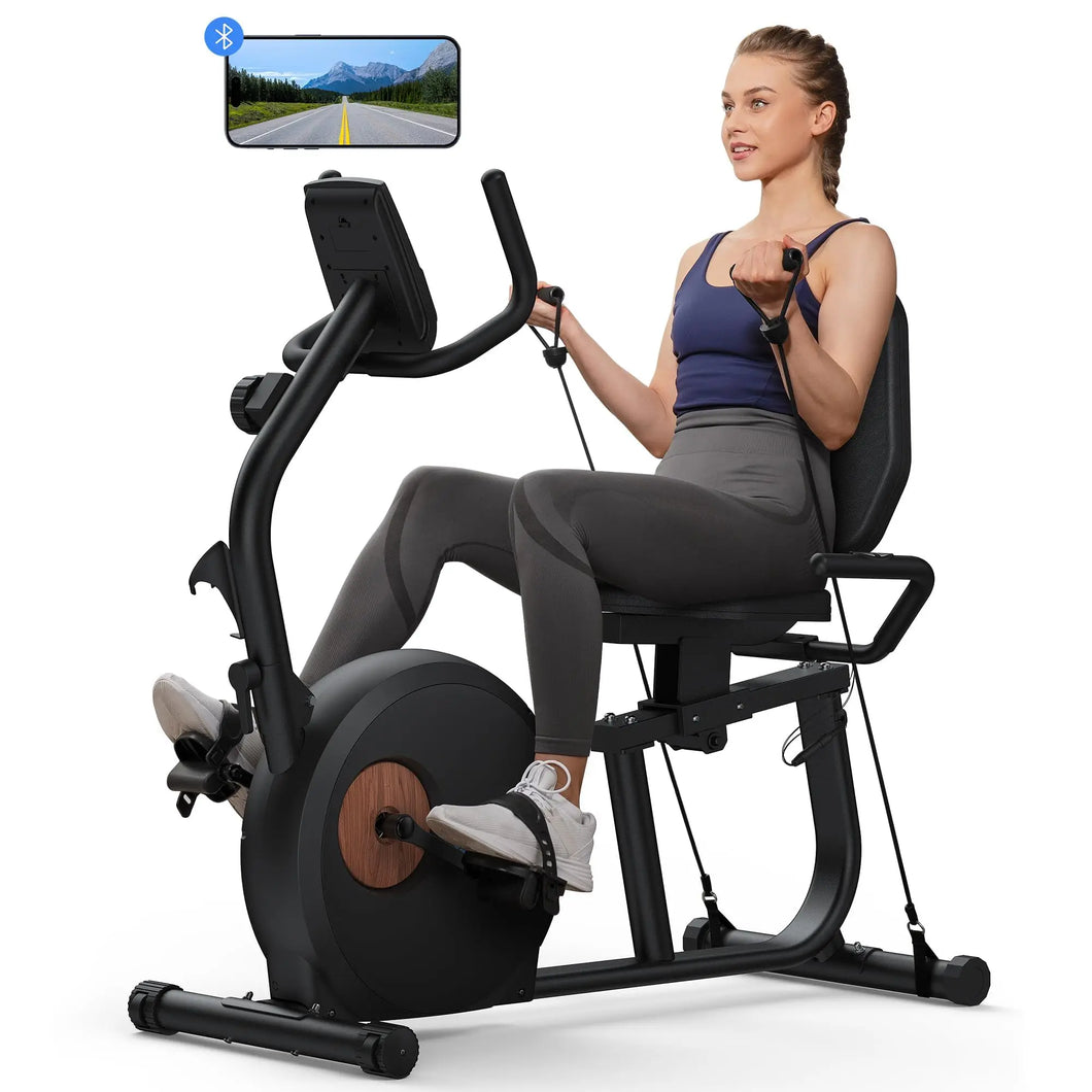 MERACH Recumbent Exercise Bike
