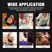 Load image into Gallery viewer, Chakra Healing Tuning Fork
