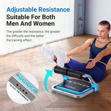Load image into Gallery viewer, MERACH Ab Machine for Stomach Workout with 3 Adjustable Resistance&amp;Automatic Rebound
