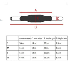 Load image into Gallery viewer, GOUNOD Adjustable Power EVA Powerlifting Belt for Gym Fitness Safety Protection Weightlifting Belt
