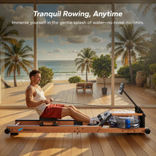 Load image into Gallery viewer, MERACH Water Rowing Machines for Home, Foldable Row Machine
