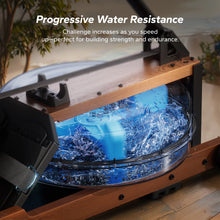 Load image into Gallery viewer, MERACH Water Rowing Machines for Home, Foldable Row Machine
