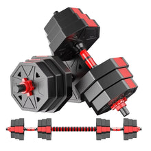 Load image into Gallery viewer, Adjustable Dumbbell to Barbell Fitness Set
