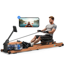 Load image into Gallery viewer, MERACH Water Rowing Machines for Home, Foldable Row Machine
