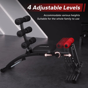 MERACH Ab Machine Multi-Functional Adjustable Ab Trainer