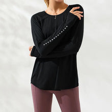 Load image into Gallery viewer, Sport Top Fitness Long Sleeve Running Shirt
