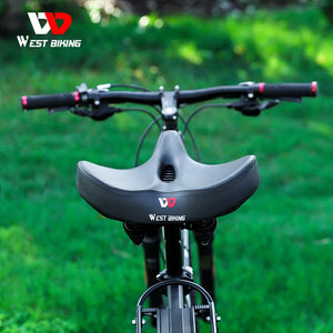 WEST BIKING Ergonomic Soft Bicycle Saddle
