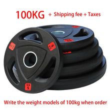 Load image into Gallery viewer, MIYAUP 100kg Total Athlete Weightlifting Training Barbell
