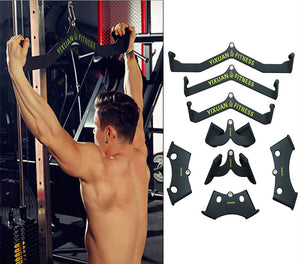 Fitness Hand Grips For Lat Pull Down Rowing