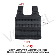Load image into Gallery viewer, New 15/35KG Adjustable Loading Weight Vest0
