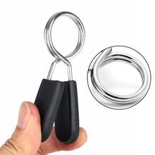 Load image into Gallery viewer, 1Set/2Pcs 30mm Barbell Gym Weight Lifting Dumbbell Lock Clamp Spring Collar Clips
