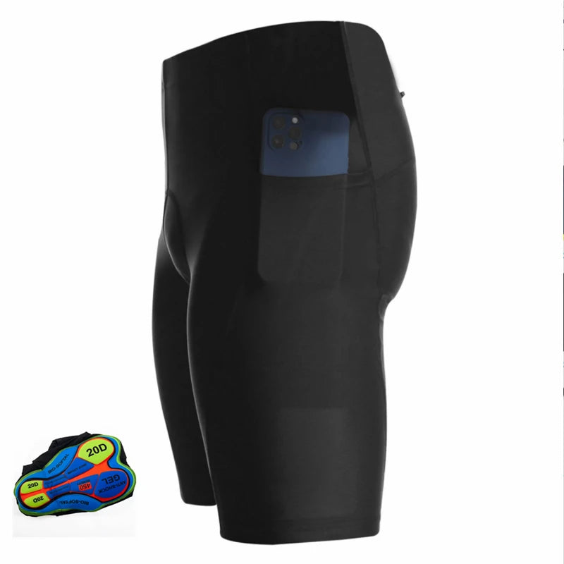 Pro Breathable 20D Gel Pad Team Bicycle Pants Cycling Short