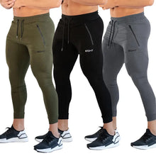 Load image into Gallery viewer, Gym Skinny Jogger Pants Men Running Sweatpants
