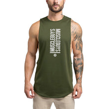 Load image into Gallery viewer, Mens Singlet tank top Fitness wear
