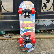 Load image into Gallery viewer, 43cm Children Skateboard Maple Double Rock Skate Board
