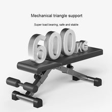 Load image into Gallery viewer, Professional Multi-functional Folding Roman Chair, Dumbbell Stool, Weightlifting Fitness Bench
