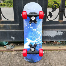 Load image into Gallery viewer, 43cm Children Skateboard Maple Double Rock Skate Board
