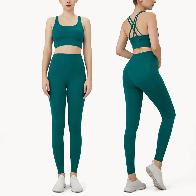 2024 New 2 Piece Yoga Clothes