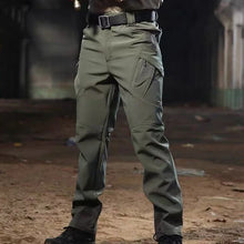 Load image into Gallery viewer, Men&#39;s Autumn Winter SoftShell Fleece Waterproof Jackets Male Hood Coats Fishing Hiking
