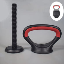Load image into Gallery viewer, Kettlebell Handle Heavy Duty Dumbbell Converter Convert Dumbbells Into Kettlebell Kettlebell Grip
