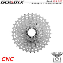Load image into Gallery viewer, GOLDIX Ultralight CNC Road Bike Cassette 11/12 Speed
