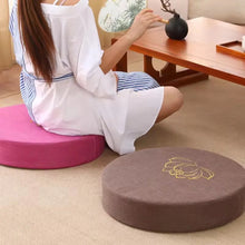 Load image into Gallery viewer, Linen Pillow for Meditation
