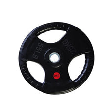 Load image into Gallery viewer, Weightlifting Hard Pull Rubber Barbell Plates Large Hole Bar Barbell Plates
