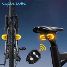 Load image into Gallery viewer, Bike Turn Signal Rear Light USB Rechargeable
