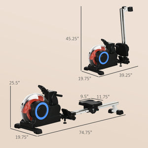 Soozier Water Rowing Machine,