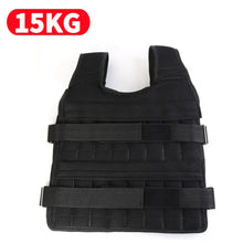 Load image into Gallery viewer, 3/20/15/35/50kg Weighted Vest Adjustable Weighted Exercise Vest Workout Equipment for Running
