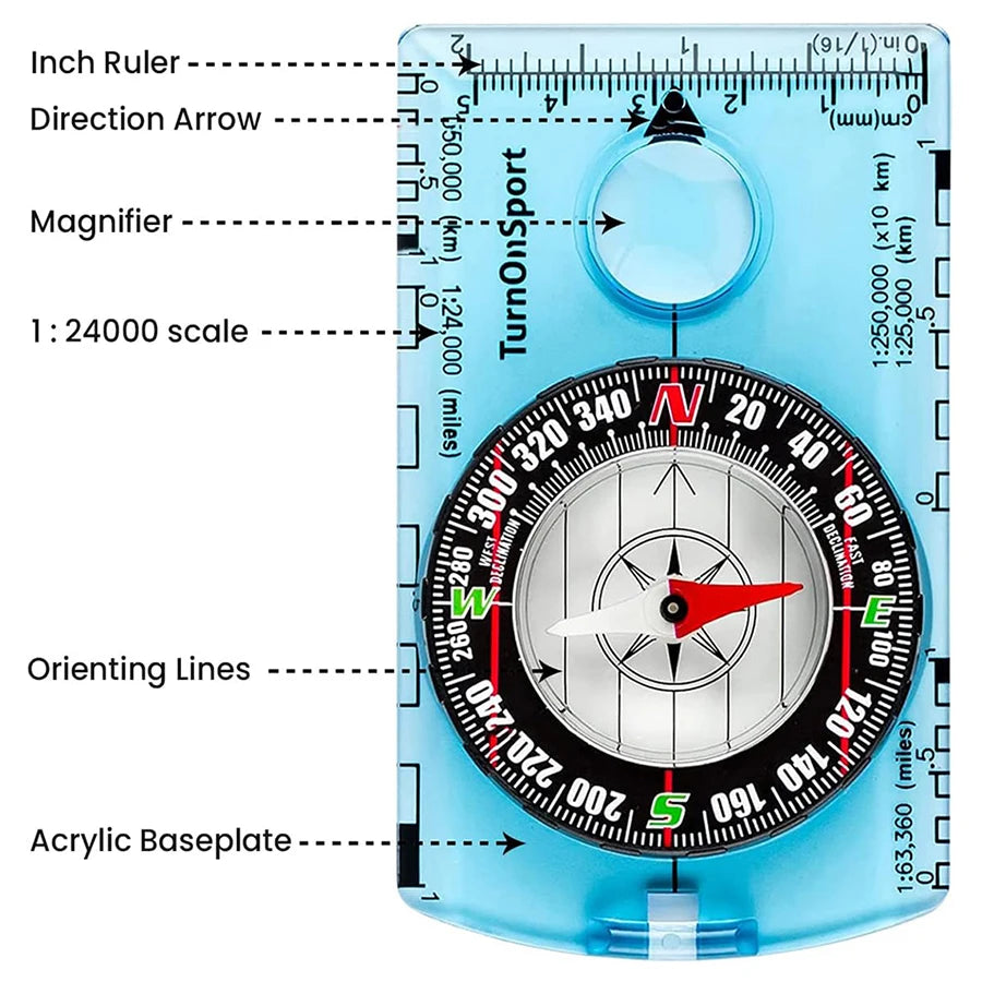 Hiking Backpack Directional Compass – owens-gym