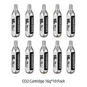 ThinkRider 16g Threaded CO2 Cartridges or CO2 Inflator for Bike Tires