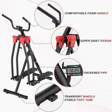 Load image into Gallery viewer, Air Walk Elliptical Glider Machine Foldable Cardio Trainer
