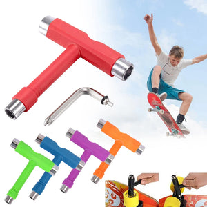T Shape Skateboard Wrench Professional T Type Allen Key