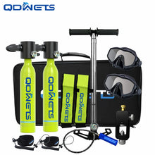 Load image into Gallery viewer, QDWET  Mini Scuba Diving Tank Equipment,
