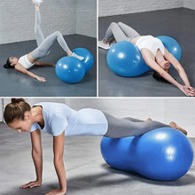 Load image into Gallery viewer, 1 Piece Thickened PVC Capsule Yoga Ball Explosion-Proof Peanut Yoga Ball
