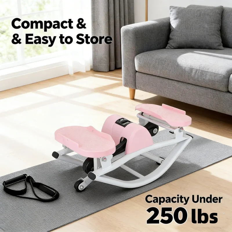 LUSQI Rock Stepper Portable Silent Lateral Stepper Machine – owens-gym
