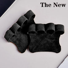Load image into Gallery viewer, Leather Weight Lifting Training Gloves Palm Protection
