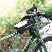 Load image into Gallery viewer, EVA Bicycle Front Frame Bag Touch Screen Bicycle Bag
