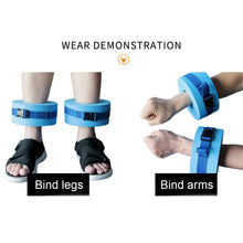 Load image into Gallery viewer, 2/1pcs Water Ankle Ring EVA Foam Aquatic Cuffs with Quick Release Buckle
