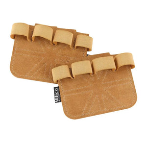 1 Pair Cowhide Weightlifting Gloves
