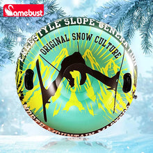 Load image into Gallery viewer, Camebust Snow Tube 47 Inch Inflatable Ski Tube, Handle Design Sledding Tube
