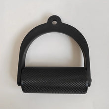 Load image into Gallery viewer, 6cm Lat Pull Down Handle Pulley Cable Machine Bar Arm Wrestling Workout,Deadlift D Shape Hand Grip for Finger Wrist Strength
